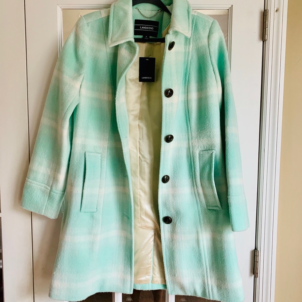 Lands End Pea Coat